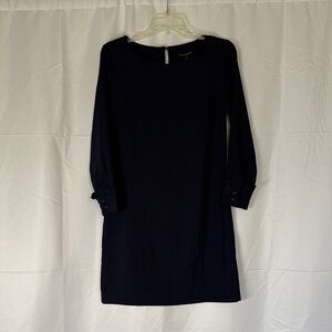 banana republic chic navy dress / 0 / NWT